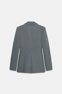 ONE-BUTTON TAILORED BLAZER