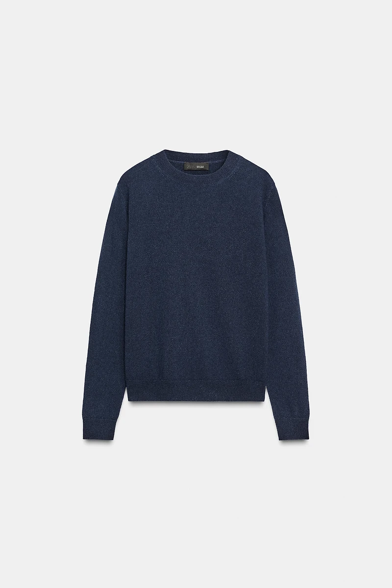 LONG SLEEVE 100% CASHMERE SWEATER
