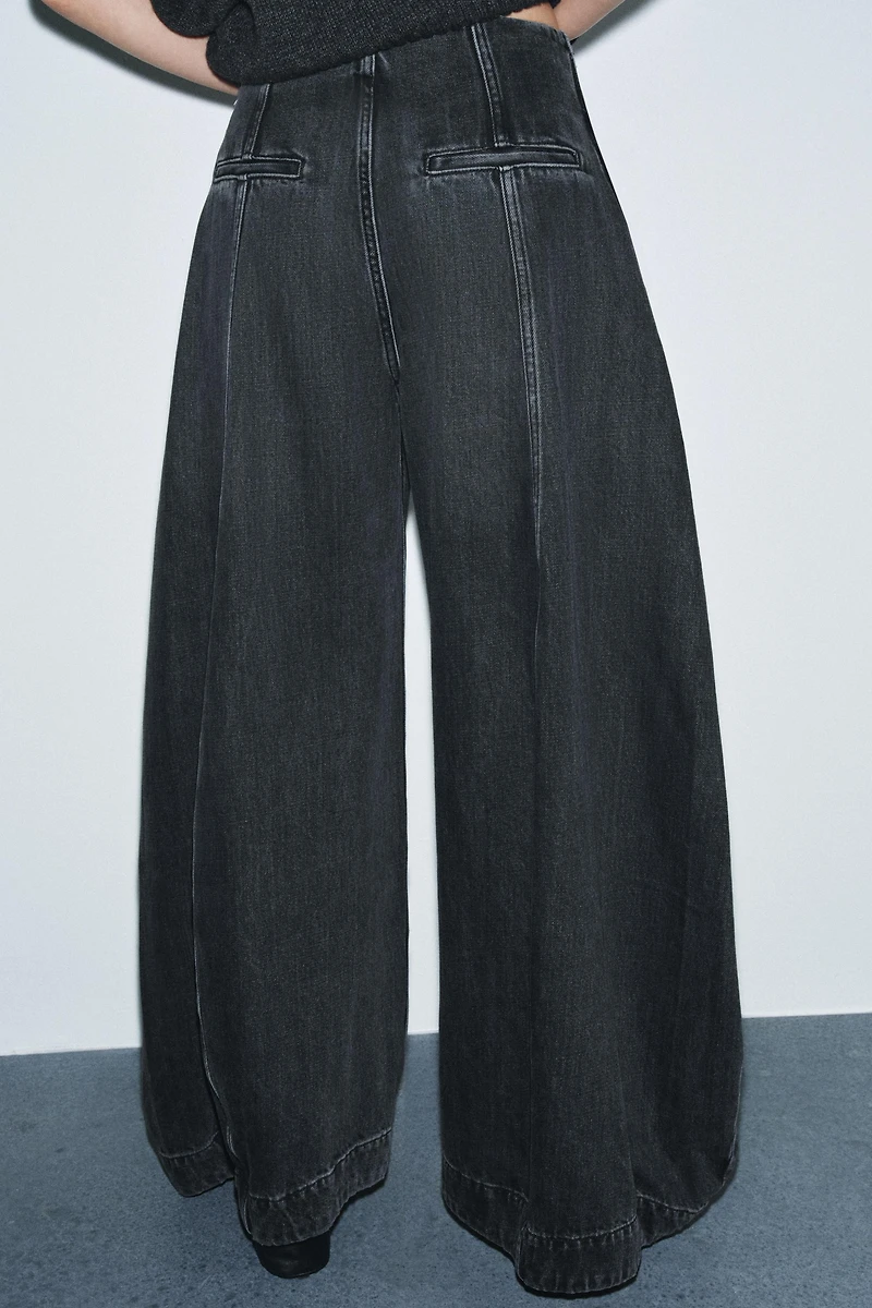 ZW COLLECTION BALLOON HIGH-RISE JEANS