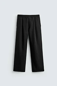 FLOWY PLEATED PANTS