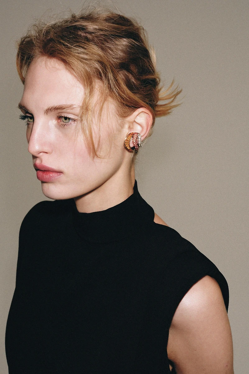 PACK OF 3 SPARKLY EAR CUFFS