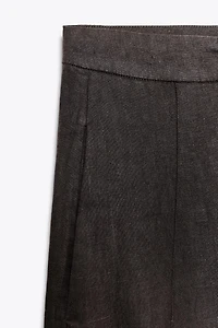 100% LINEN BALLOON PANTS ZW COLLECTION
