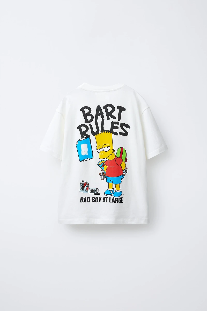 BART THE SIMPSONS ™ MATT GROENING PRINT T-SHIRT