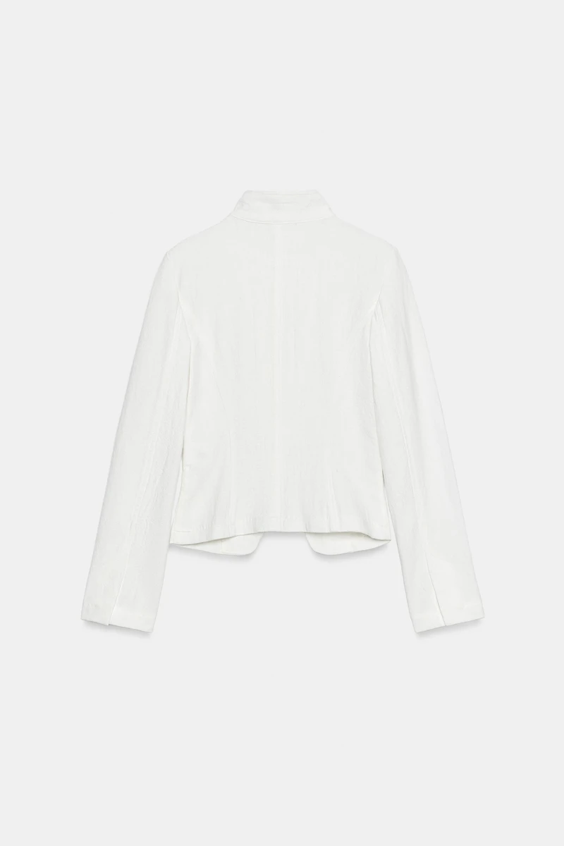 VESTE CROISÉE RAMIE