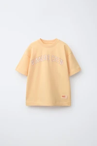 JOGGING TEXT T-SHIRT