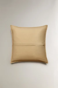 HOUSSE DE COUSSIN LIN ET COTON