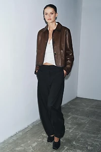 ZW COLLECTION FLOWY BALLOON PANTS