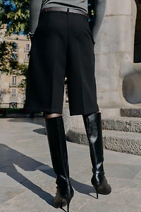 LONG SHORTS WITH BELT