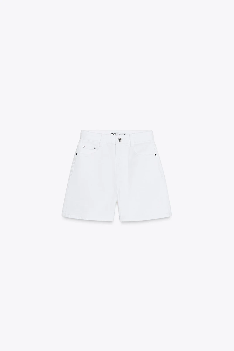 Z1975 HIGH-WAISTED MOM FIT SHORTS