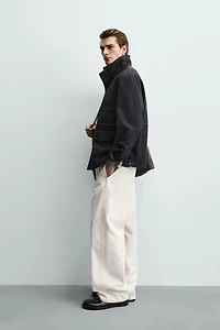 REGULAR FIT COTTON PARKA