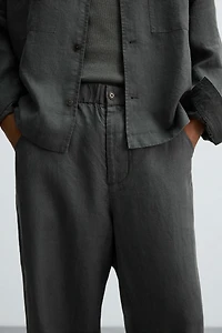 RELAXED FIT 100% HEMP PANTS