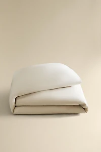 HOUSSE DE COUETTE SATIN PASSEPOIL