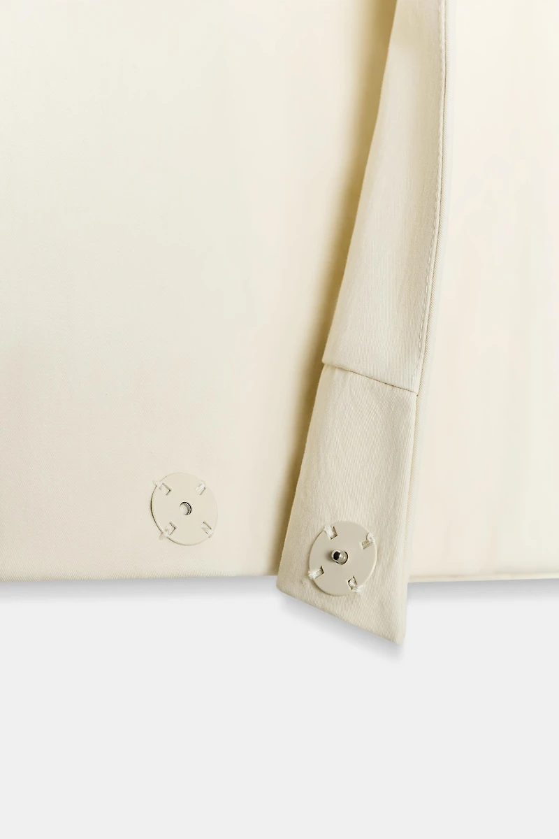 PLEATED WRAP JACKET ZW COLLECTION