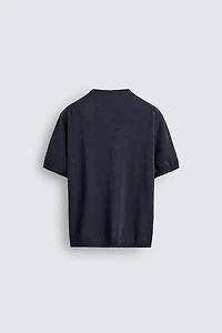 T-SHIRT EN MAILLE REGULAR FIT