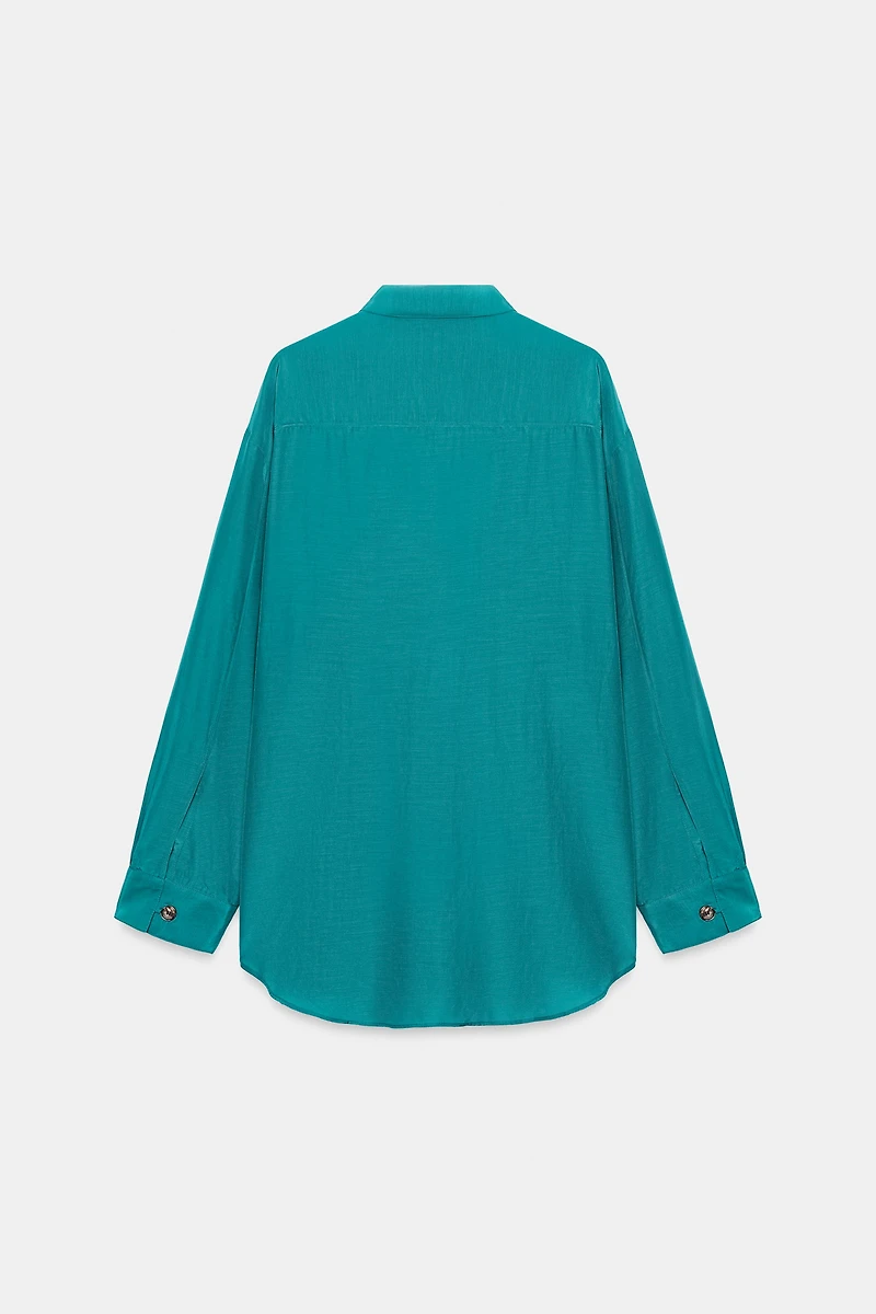 FLOWY POCKET SHIRT ZW COLLECTION