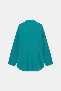 FLOWY POCKET SHIRT ZW COLLECTION