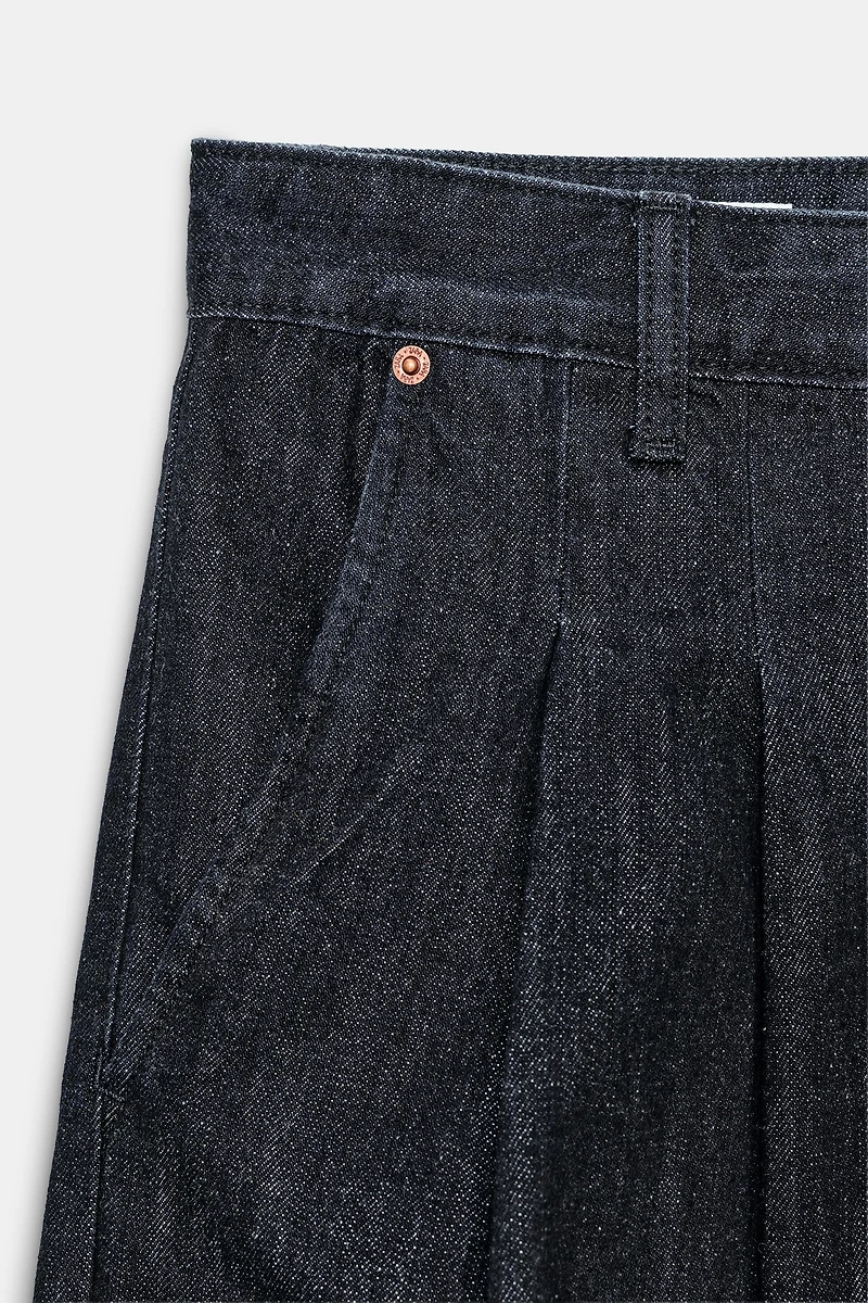 TRF MID-RISE BAGGY JEANS