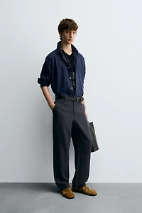 FLOWY STRAIGHT FIT PANTS