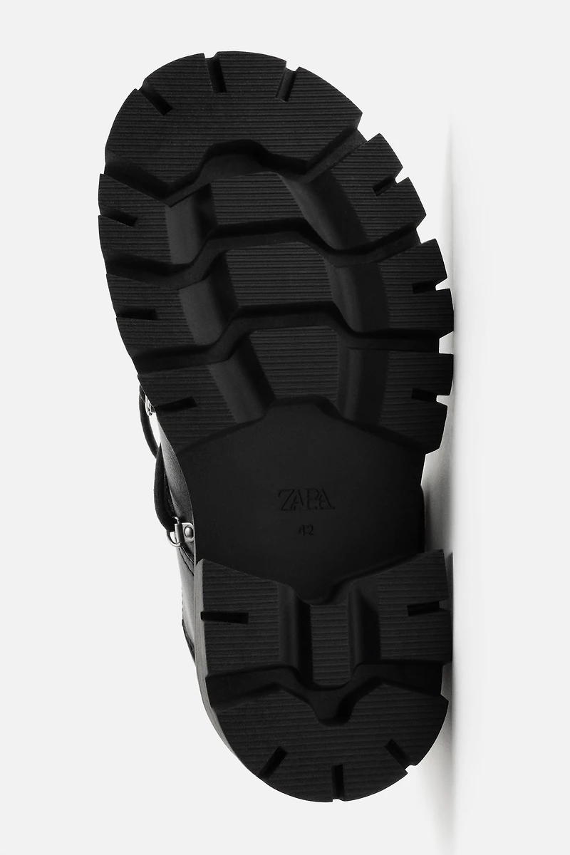 CHUNKY MULTI-LACE-UP SHOES