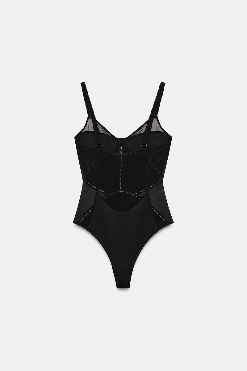 COMBINATION STRAPPY BODYSUIT