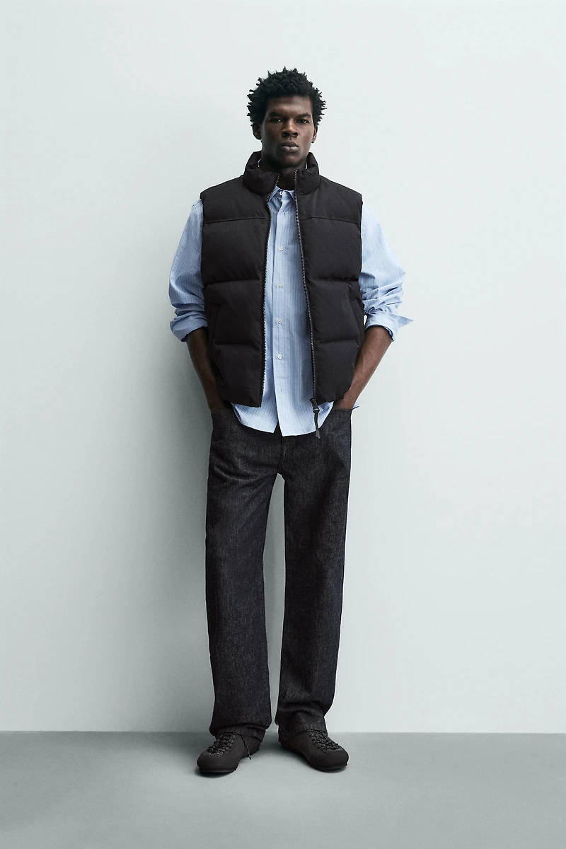 REGULAR FIT PUFFER VEST