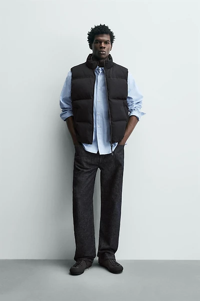 REGULAR FIT PUFFER VEST