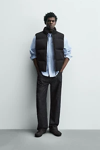 REGULAR FIT PUFFER VEST