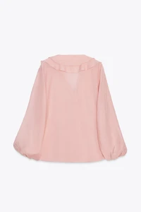 ZW COLLECTION RUFFLED SHIRT