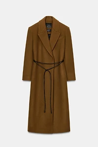 WOOL BLEND COAT ZW COLLECTION