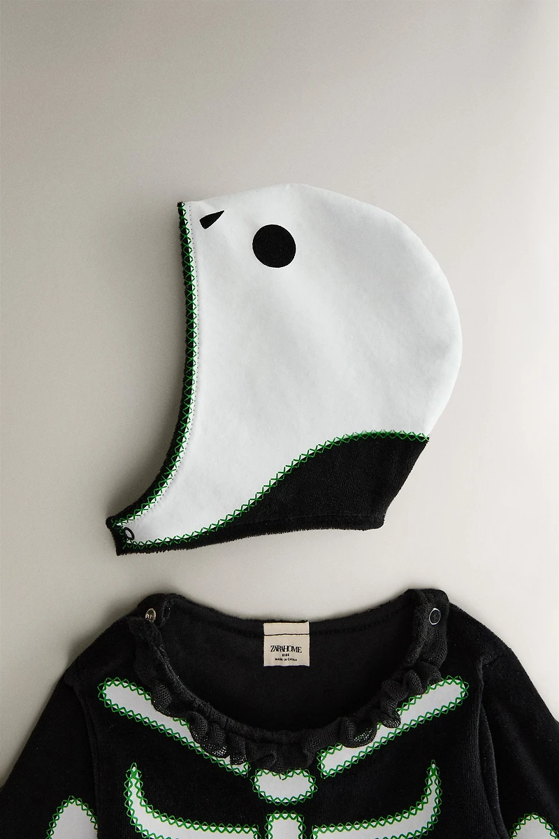 CHILDREN'S SKELETON HALLOWEEN COSTUME