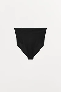 HIGH WAIST PANTIES WITH POLYAMIDE
