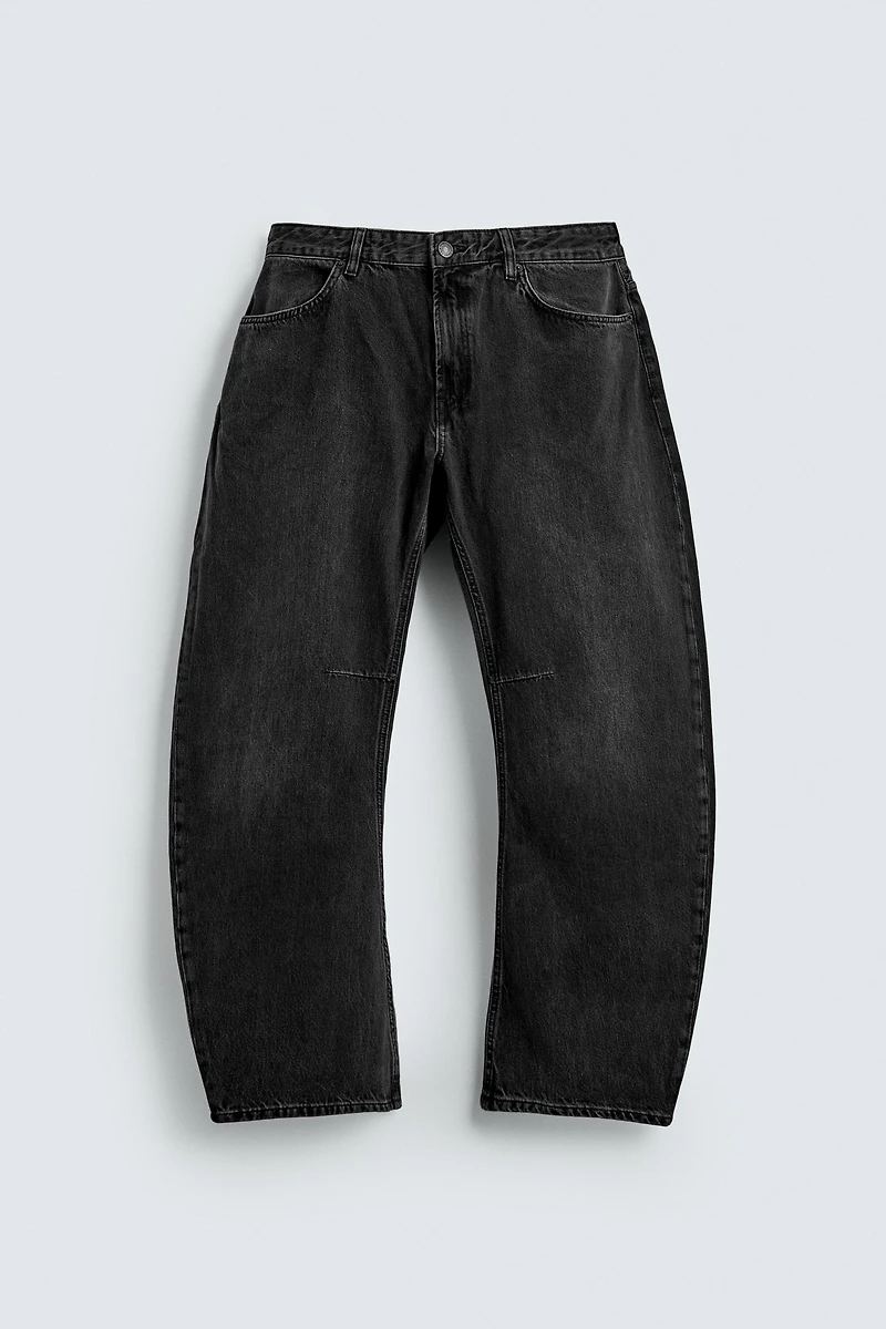RELAXED BARREL FIT JEANS