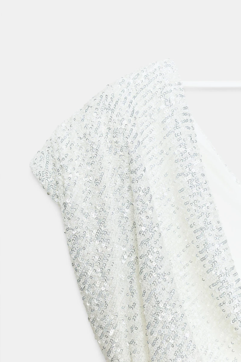 SEQUIN MINI DRESS