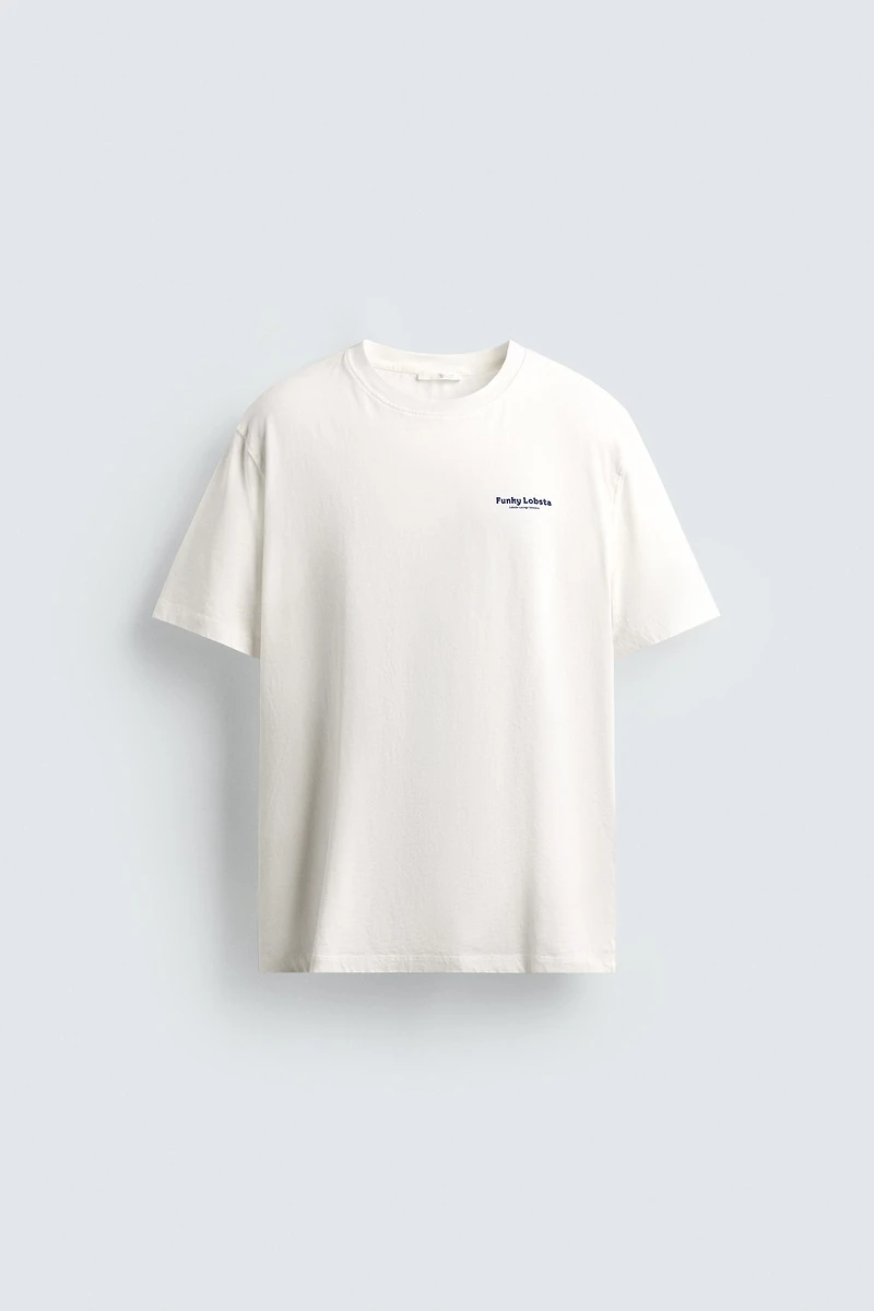 LOBSTER PRINT T-SHIRT