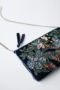 BEADED CROSSBODY BAG
