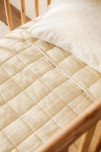 CHILDREN'S SQUARE MUSLIN QUILT