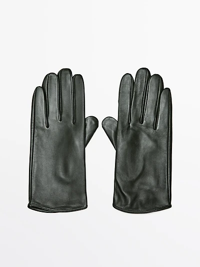 Gants en cuir nappa