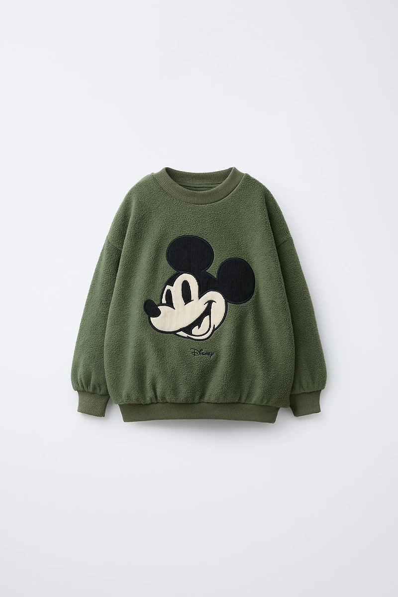 SWEAT EN FAUSSE FOURRURE MICKEY MOUSE © DISNEY