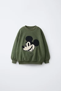 SWEAT EN FAUSSE FOURRURE MICKEY MOUSE © DISNEY