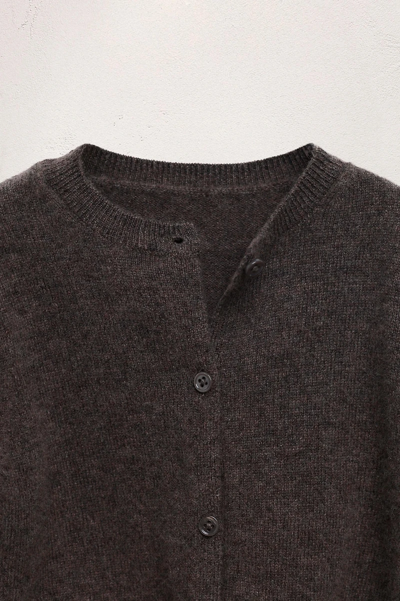 100% CASHMERE CARDIGAN LIMITED EDITION
