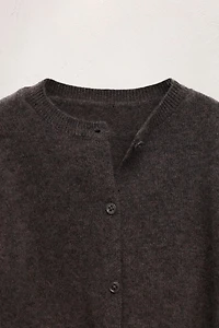100% CASHMERE CARDIGAN LIMITED EDITION