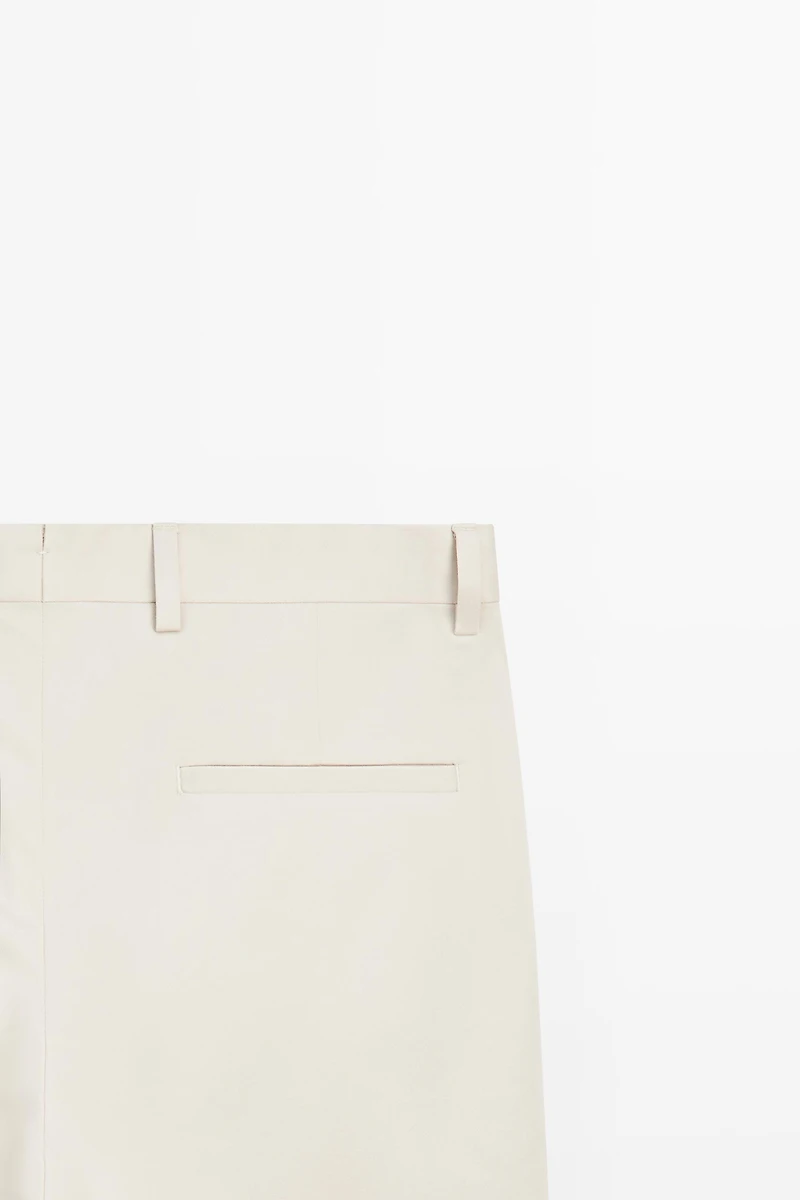 100% cotton darted pants
