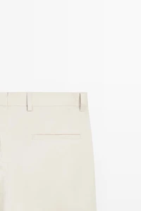 100% cotton darted pants