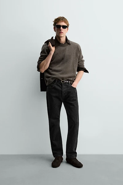 WOOL - CASHMERE JUMPER AARON LEVINE X ZARA