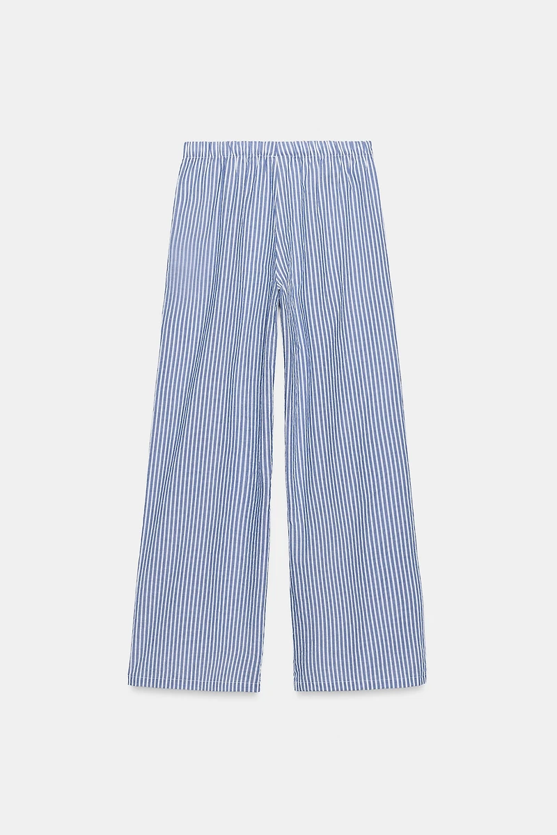 STRIPED PAJAMA PANTS