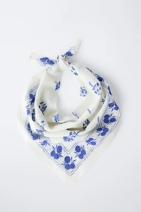 BANDANA CARRÉE FLEURS