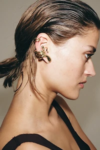 PACK OF EAR CUFF HOOP EARRINGS