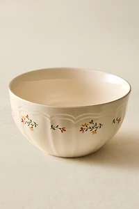 BOL PORCELAINE FLORAL
