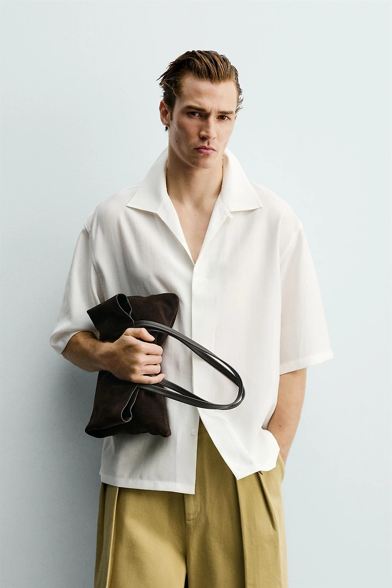 CHEMISE FLUIDE COUPE DÉCONTRACTÉE