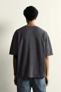T-SHIRT COUPE DÉCONTRACTÉE COUTURE